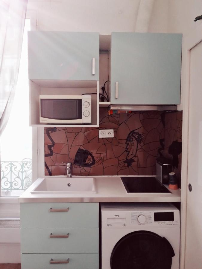 Studio Situe Dans Un Quartier Calme Et Residentiel A Montrouge A Seulement 2 Minutes Du Metro Exterior photo